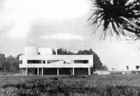 The Villa Savoye Fine Art Print by Le Corbusier | Posterazzi