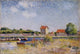 Saint-Mammes Fine Art Print by Alfred Sisley