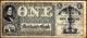 Union Banknote Fine Art Print - 1862 New York Dollar Bill by Granger Collection