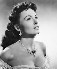 Donna Reed - Looking Up Headshot Photo Print