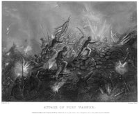 Battle of Fort Wagner, 1863 - Fine Art Print by Granger Collection