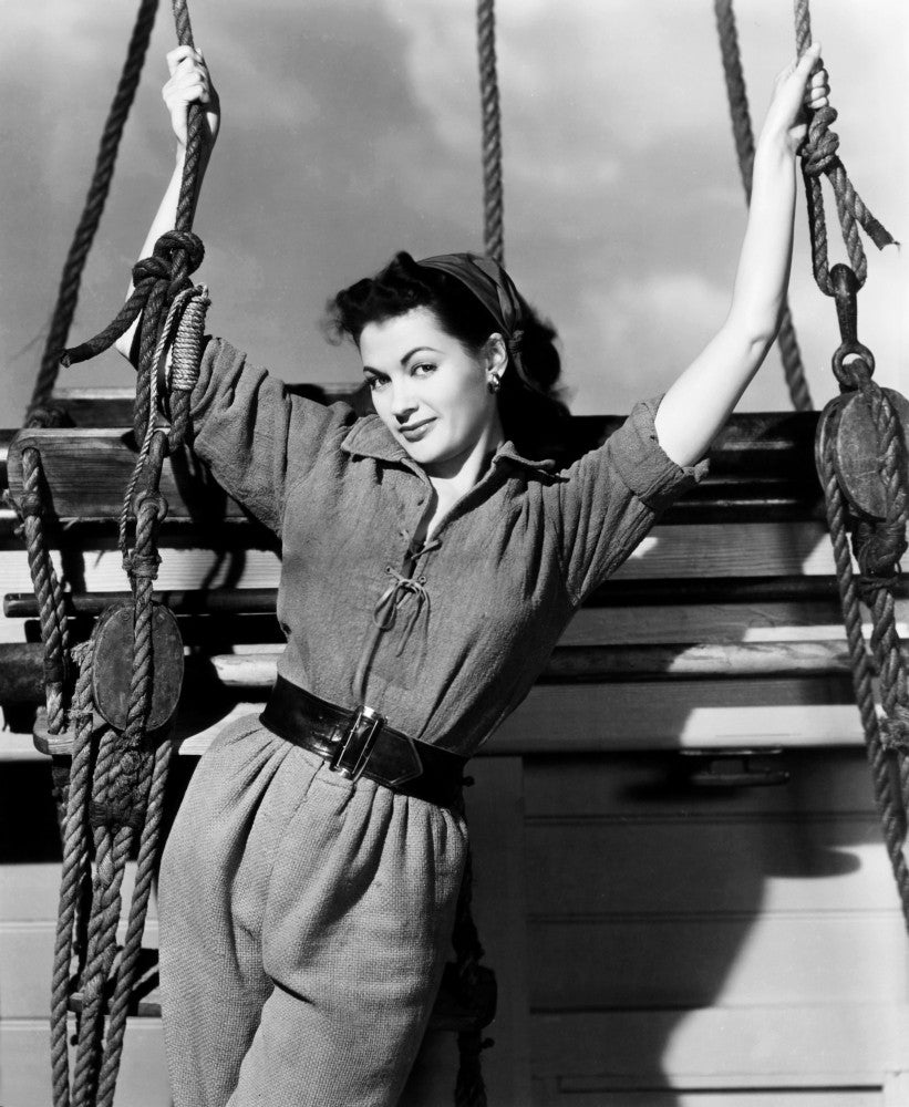 Buccaneer's Girl Fine Art Print - Yvonne De Carlo (1950)