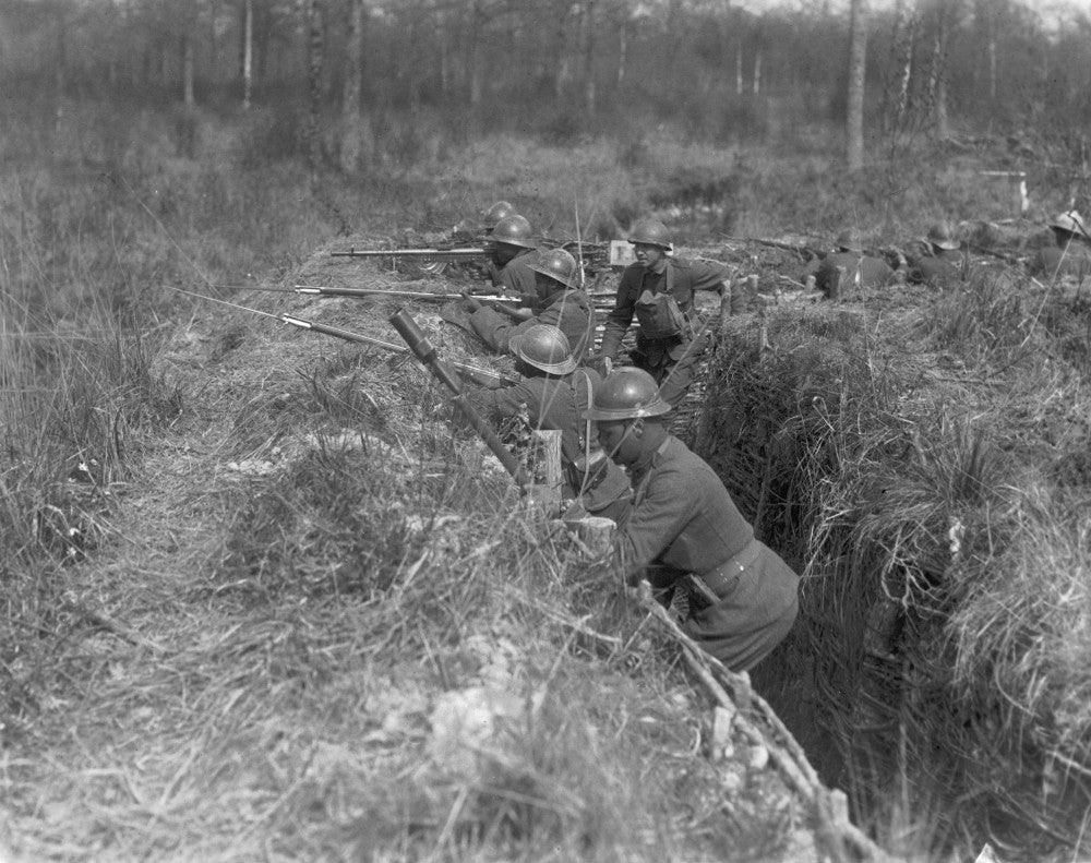 WWI: Black Troops of the 369th Infantry Regiment Poster Print