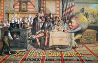 Uncle Sam Range Advertising Poster Print (1876) | Granger Collection
