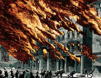 The Great Chicago Fire, 1871 Fine Art Print by Science Source