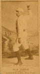 William Ellsworth Hoy 'Dummy' Baseball Player Cigarette Card Print