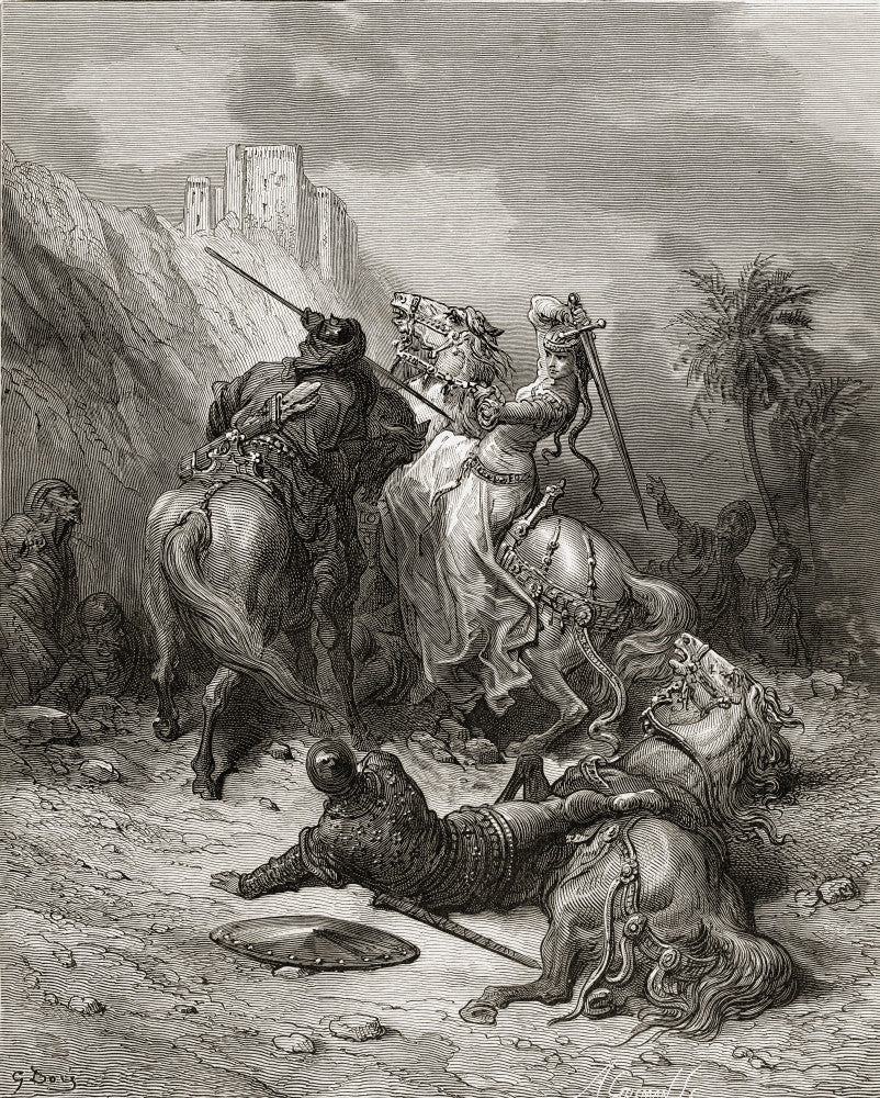 Florine of Burgundy: A Heroine of the First Crusade Fine Art Print