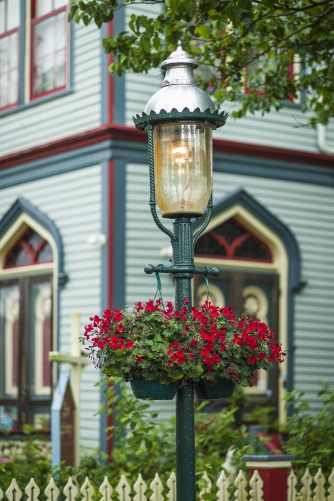 Victorian House Detail Fine Art Print by Walter Bibikow - Cape May, NJ