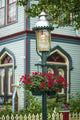 Victorian House Detail Fine Art Print by Walter Bibikow - Cape May, NJ