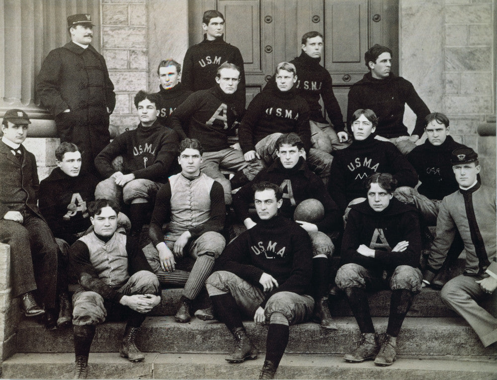 West Point Football Team Fine Art Print - Military Academy 1896