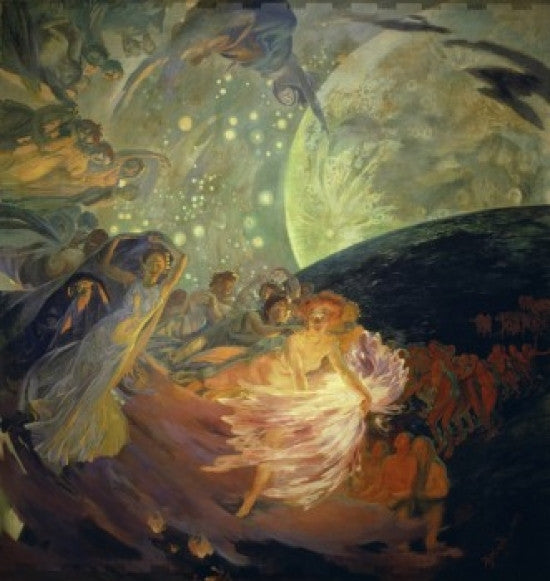 Truth Drives the Sciences Fine Art Print by Albert Besnard (1891)
