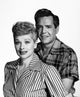 Lucille Ball and Desi Arnaz Publicity Photo from 'I Love Lucy' (1951) Fine Art Print