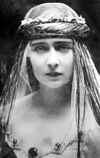 Czechoslovakia Queen Portrait Photograph Print - 1920 Style