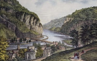 Harper's Ferry Fine Art Print - Currier and Ives (1857-1907)
