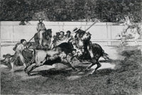 La Tauromaquia Series Fine Art Print by Francisco Goya y Lucientes