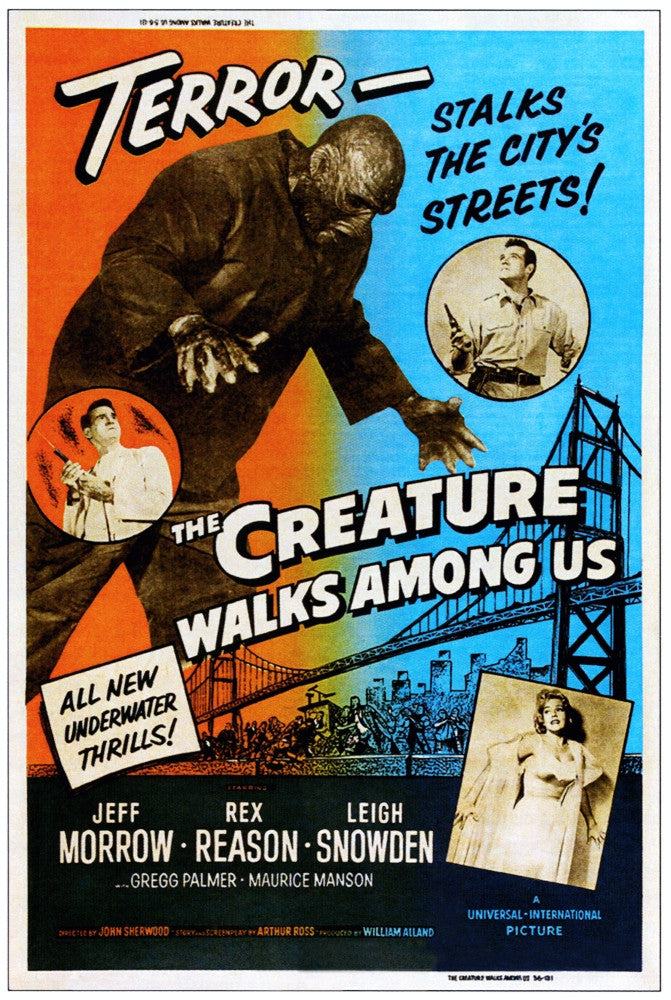 The Creature Walks Among Us Movie Poster Masterprint by Everett Collection