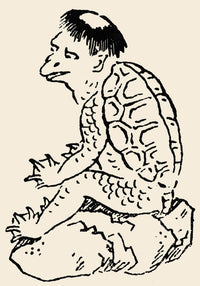 Japanese Folklore: Kappa Poster Print by Granger Collection