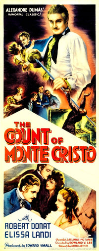 The Count of Monte Cristo 1934 Movie Poster Masterprint