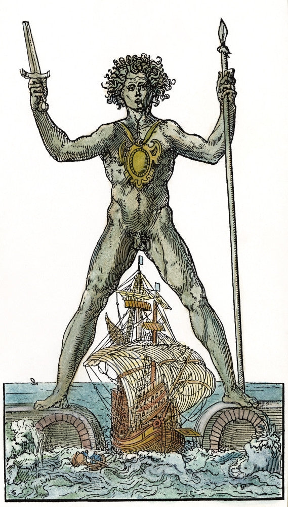 Colossus of Rhodes - Fine Art Print from Granger Collection