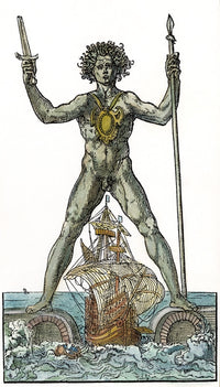 Colossus of Rhodes - Fine Art Print from Granger Collection