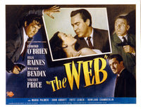 The Web Movie Poster Fine Art Print - 1947 Classic Film