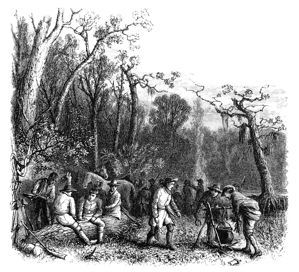 Francis Marion American Revolutionary War Fine Art Print