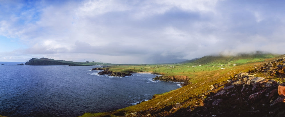 Three Sisters at Ballyferriter Fine Art Print by The Irish Image Collection