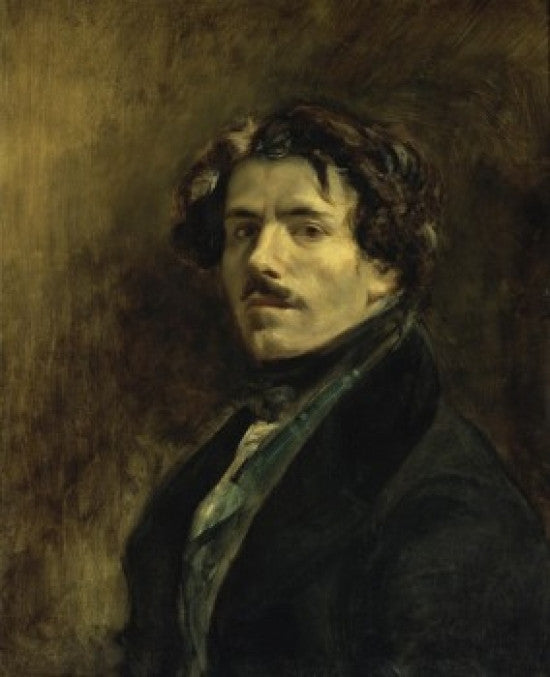 Portrait of the Artist by Eugene Delacroix - Fine Art Print