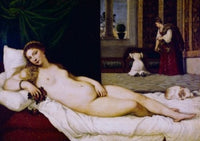 Venus of Urbino Fine Art Print by Titian - Galleria degli Uffizi