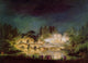 Versailles Gardens 1781 Oil on Canvas Print by Chatelet