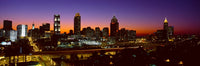 Stunning Atlanta Skyline at Dusk Photo Print by Panoramic Images