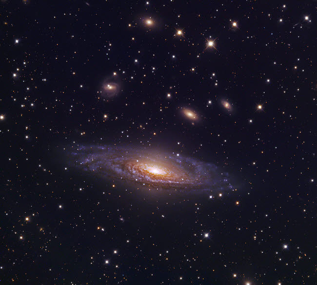 NGC 7331 Spiral Galaxy Fine Art Print by Robert Gendler
