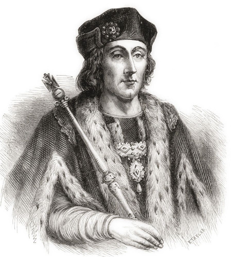 Henry VII Fine Art Print - King of England by Ken Welsh