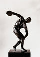 The Discobolus - Roman Bronze Copy of the Greek Statue by Myron Fine Art Print