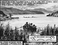 Loch Ness Monster Poster Print - Artist's Rendition (1934)