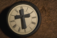 Religious Clock Fine Art Print by Darren Greenwood | Design Pics