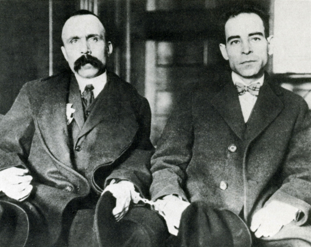 Sacco and Vanzetti American Anarchists Fine Art Print by Science Source