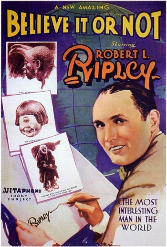 Ripley's Believe It or Not Movie Poster (11 x 17) - Item # MOV199258