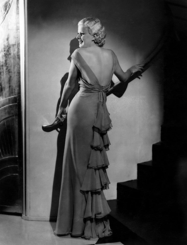 Jean Harlow Vintage Photo Print from the Early-Mid 1930s
