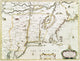 New England and New York 1676 Vintage Map Fine Art Print