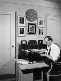 Damon Runyon American Writer Fine Art Print by Granger Collection