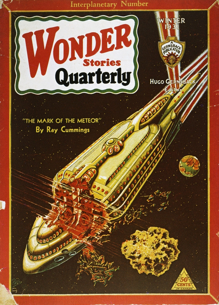 Sci-Fi Magazine Cover Fine Art Print by Frank R. Paul | Posterazzi