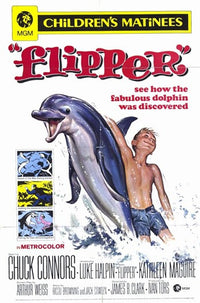 Flipper Movie Poster - Classic Adventure Film Artwork (11x17)