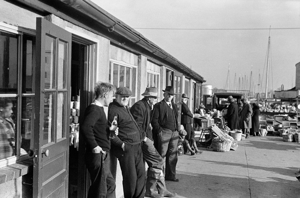 Maryland Farmers Marketplace Photograph by John Vachon - 1937