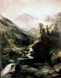 Mountain of The Holy Cross Fine Art Print by Thomas Moran - 1875