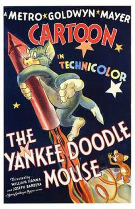 The Yankee Doodle Mouse Movie Poster - 11x17 Print