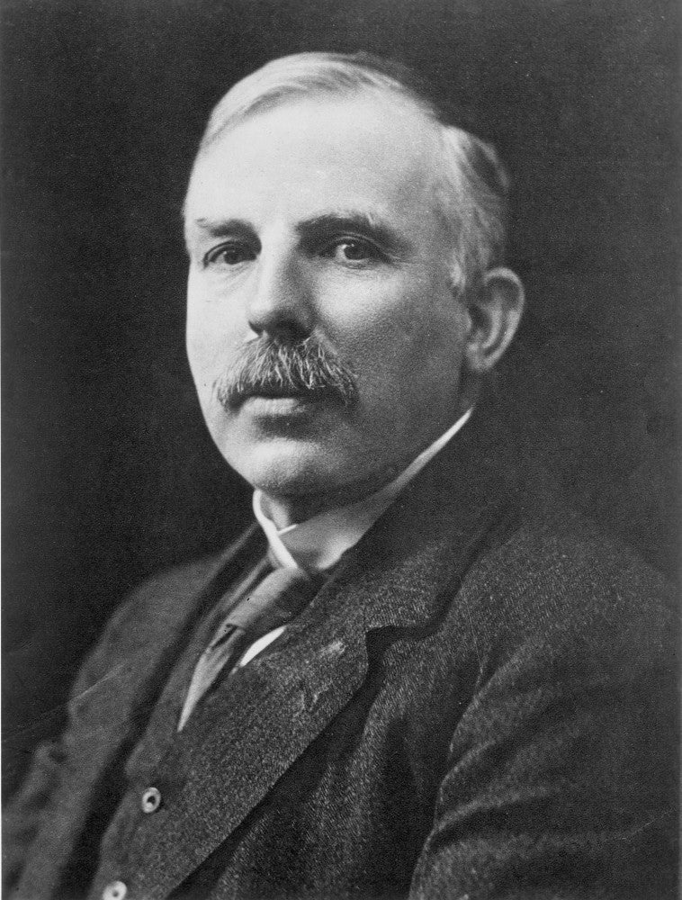 Ernest Rutherford Fine Art Print - British Physicist (1923)
