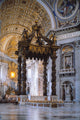 Canopy of Saint Peter Fine Art Print - Vatican City