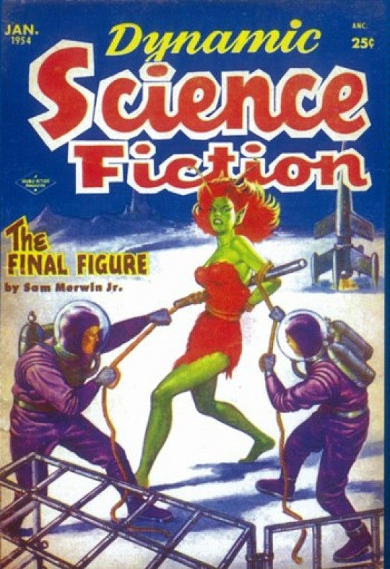 Dynamic Science Fiction Movie Poster (Pulp) 11x17