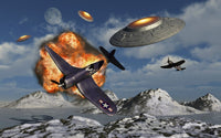 US Military in the Antarctic During Operation High Jump Fine Art Print by Mark Stevenson